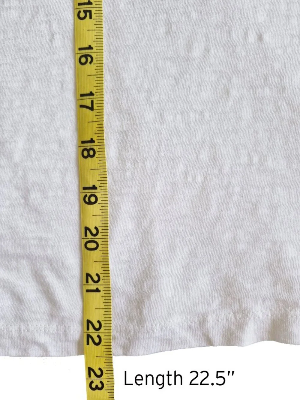 J. Crew Short Sleeve Girlfriend Tee 100% Cotton White Size M